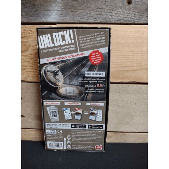 Unlock! Escape Adventures - The Formula - Card Game - Picture 2 of 2